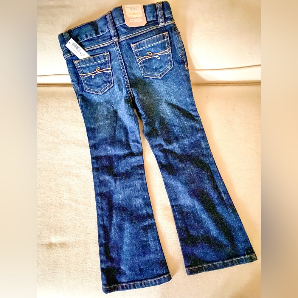 Cute Flare Jeans for Size 4 Girl NEW